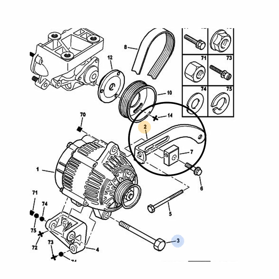 TENSOR ALTERNADOR